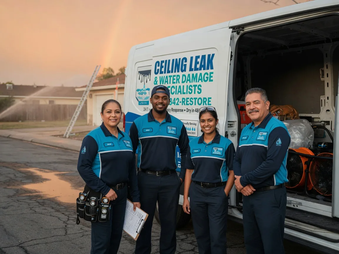 Ceiling Leak Cleanup company in Branch, MI
